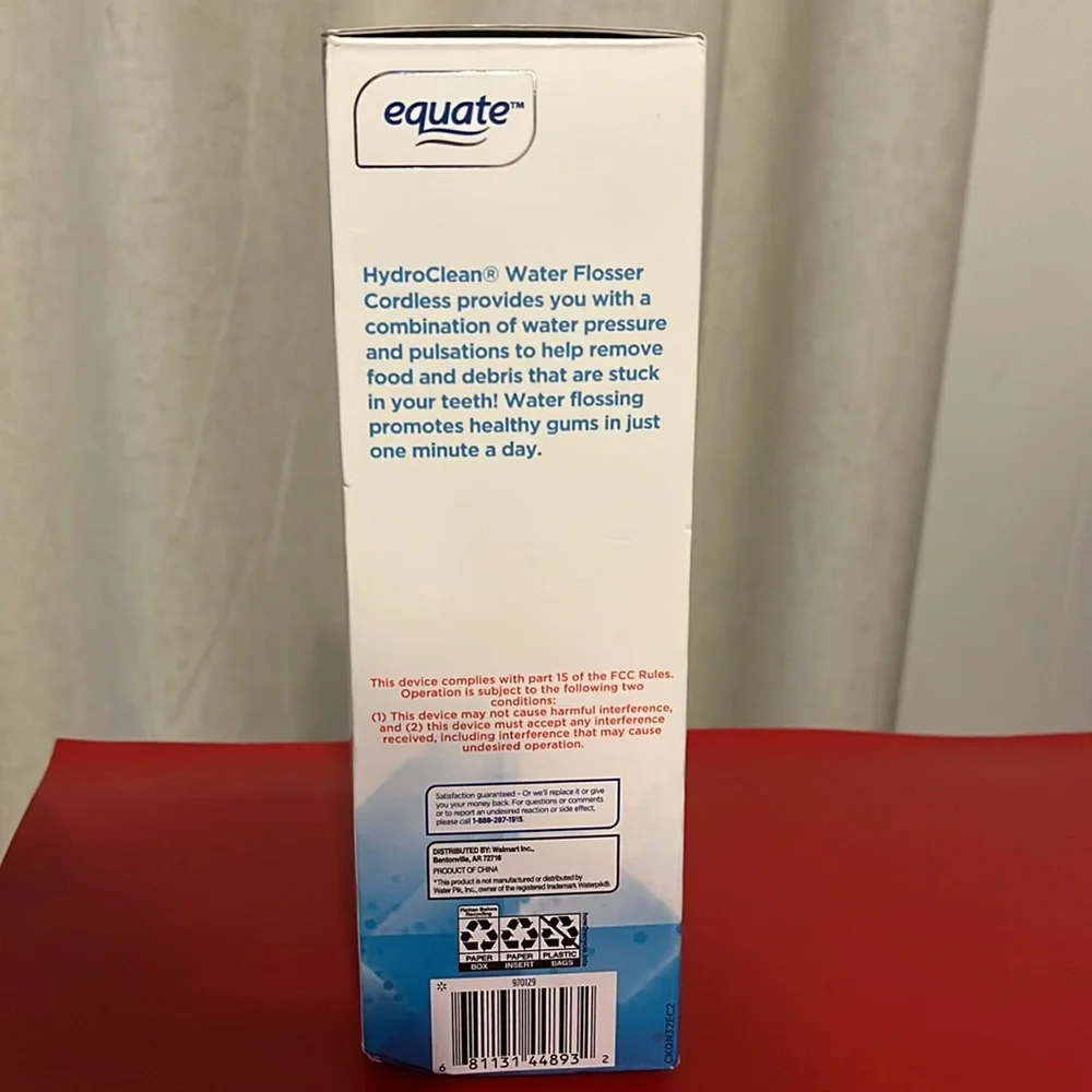 Equate HydroClean Cordless Water Flosser